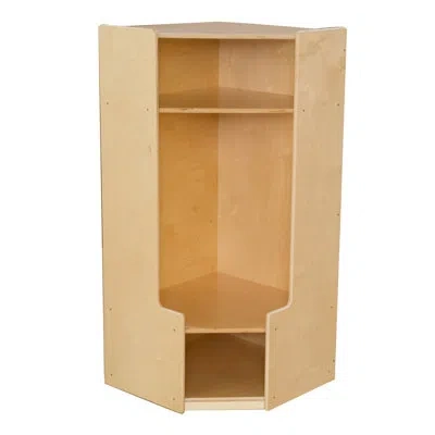 Wood Designs Corner Locker In Brown