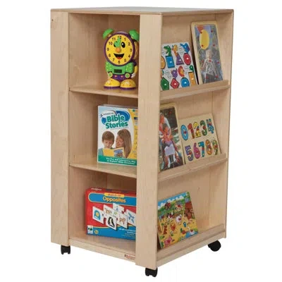Wood Designs Library And Display Center