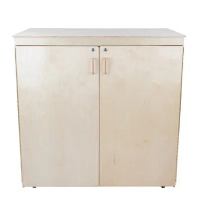 Wood Designs Mobile Food Cart In Neutral