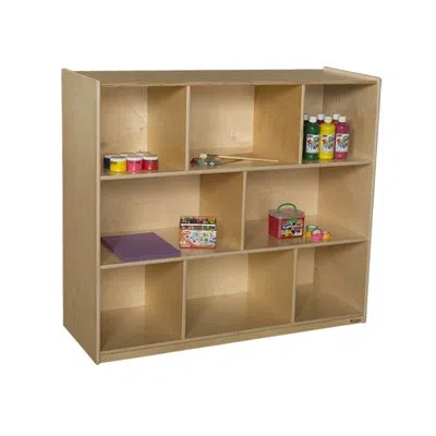 Wood Designs Mobile Single Storage, 42"h, X-deep 18" In Brown