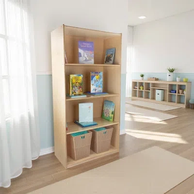 Wood Designs Multi-purpose Bookcase In Brown