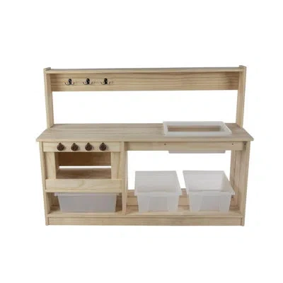 Wood Designs Outdoor Kitchen In Natural