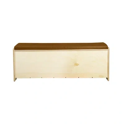 Wood Designs Reading Storage Bench In Tan