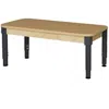 Wood Designs Rectangle High Pressure Laminate Table With Adjustable Legs- 12-17 In.