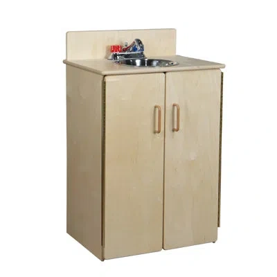 Wood Designs School Age Deluxe Sink Appliance In Red