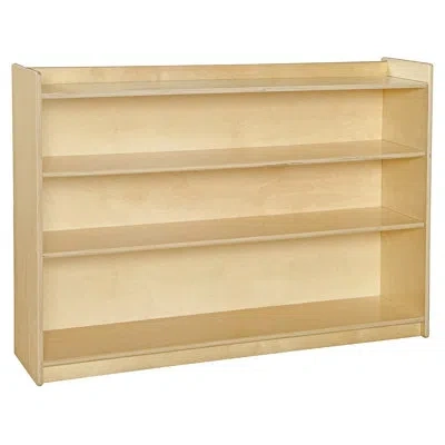 Wood Designs Shelf Unit W/ Lip In Brown