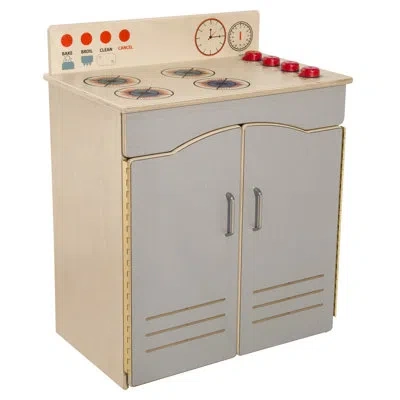 Wood Designs Stainless Stove Appliance In Stainless Steel