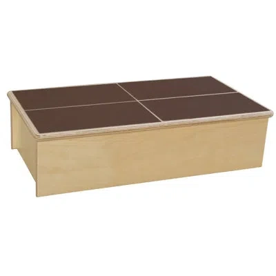 Wood Designs Step Stool In Brown