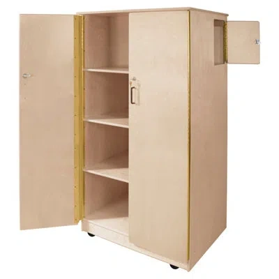 Wood Designs Teacher's Locking Cabinet In Neutral