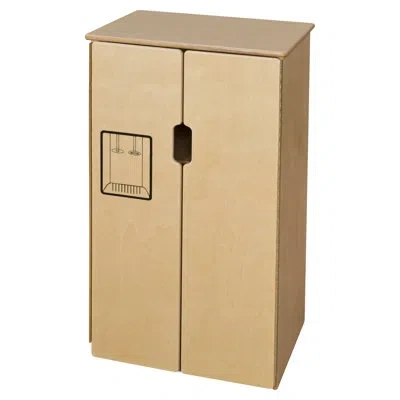 Wood Designs Tip-me-not Refrigerator Appliance In Brown