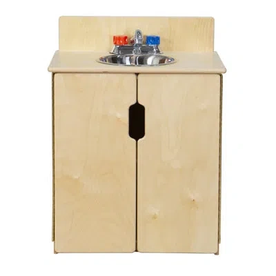 Wood Designs Tip-me-not Sink In Brown