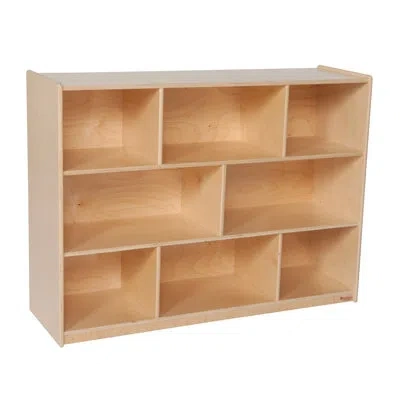Wood Designs 8 Compartment Shelving Unit In Brown