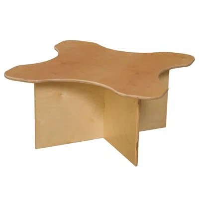 Wood Designs Tot Transition Table In Brown