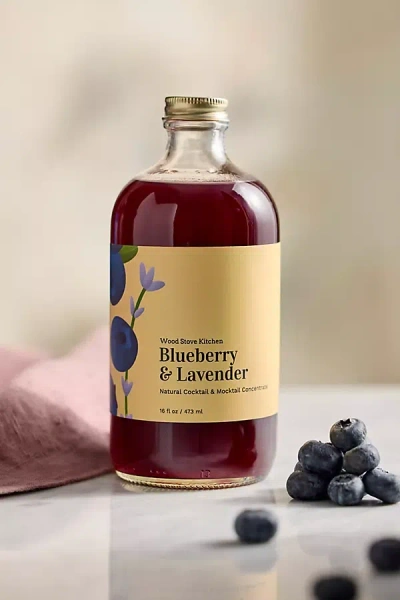 Wood Stove Kitchen Blueberry + Lavender Cocktail Mixer