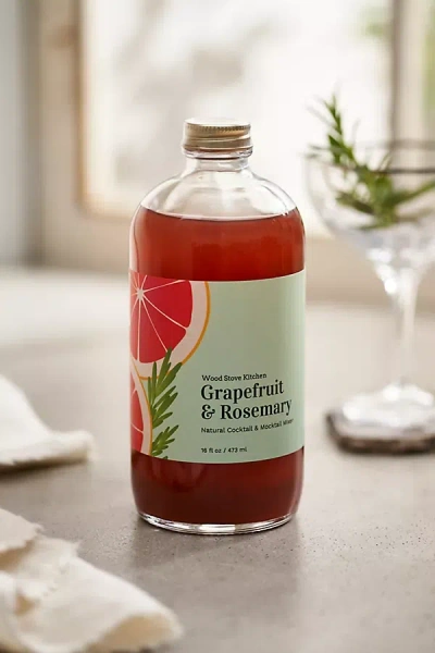 Wood Stove Kitchen Grapefruit + Rosemary Cocktail Mixer