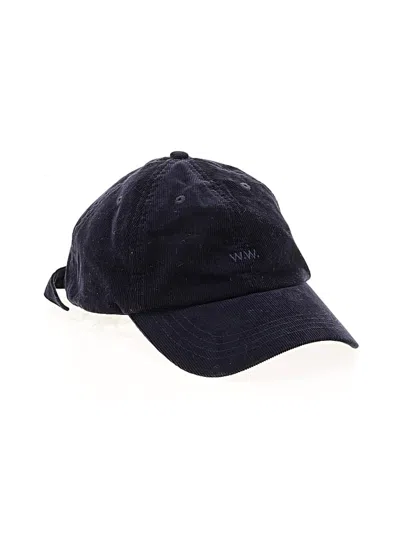 Pre-owned Wood Wood Baseball Cap In Blue