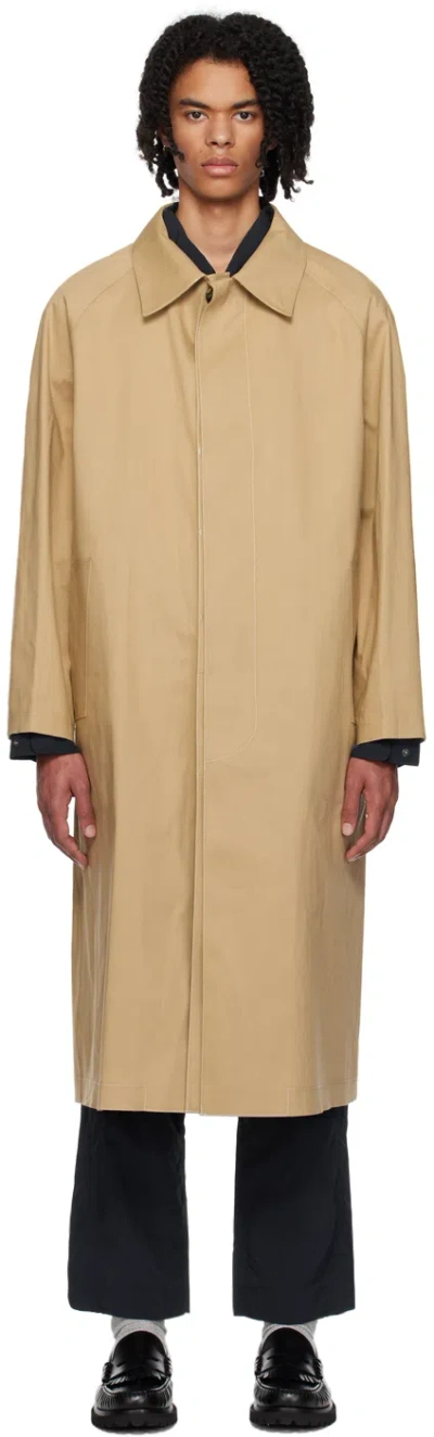 Wood Wood Beige Philip Coat In Beige 2500