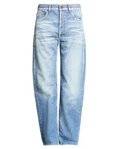 Wood Wood Man Jeans Blue Size 34w-32l Cotton