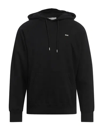 Wood Wood Man Sweatshirt Black Size M Cotton