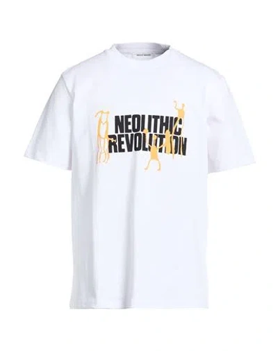 Wood Wood Man T-shirt White Size Xl Organic Cotton