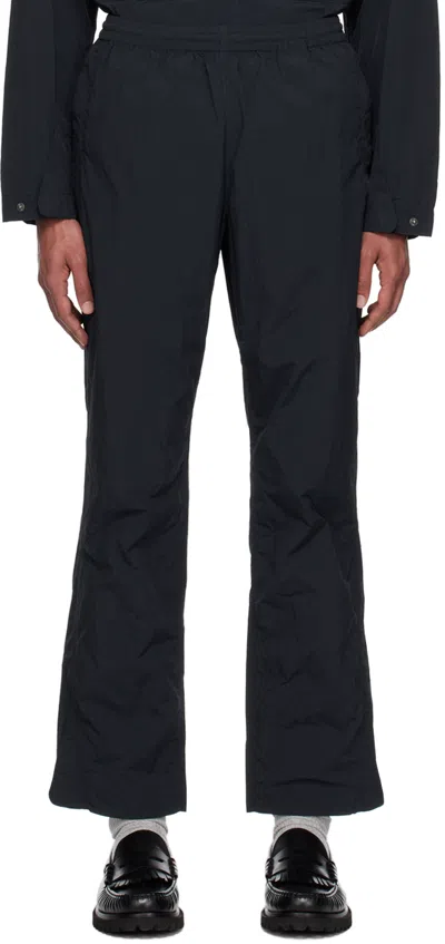 Wood Wood Halsey Nylon Trousers In Blue