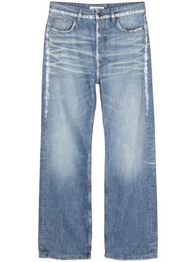 Wood Wood Paulo Pinnacle Straight-leg Jeans In Blue