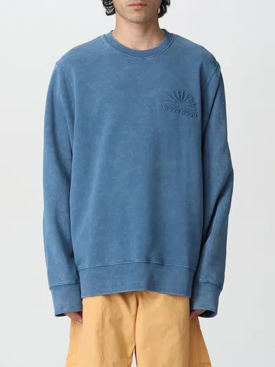 Wood Wood Sweatshirt  Men In Blue