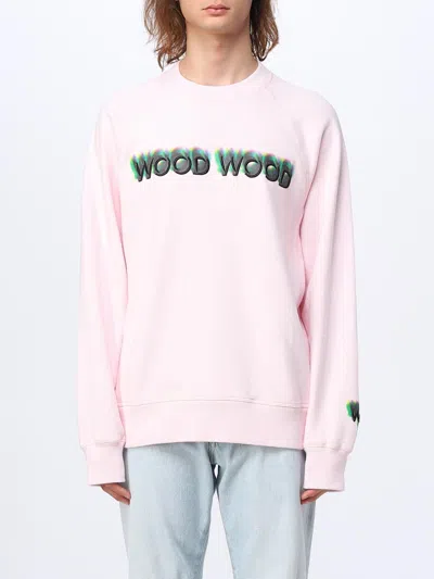 Wood Wood Sweatshirt  Herren Farbe Pink
