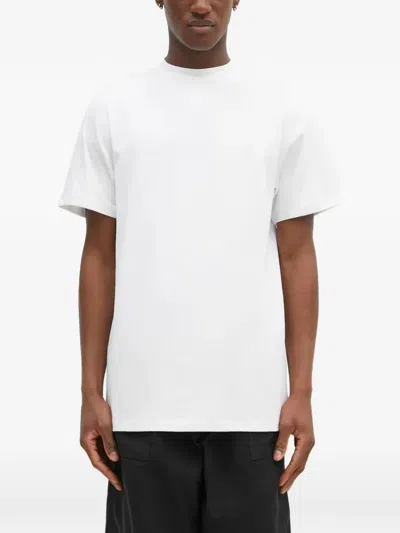 Wood Wood 화이트 티셔츠 In White