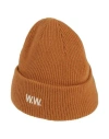 Wood Wood Woman Hat Ocher Size Onesize Wool In Yellow