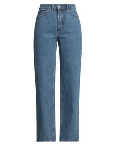 Wood Wood Woman Jeans Blue Size 30w-32l Cotton