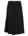 Wood Wood Woman Midi Skirt Black Size 10 Polyester In Black