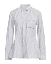 Wood Wood Woman Shirt White Size 8 Cotton In White