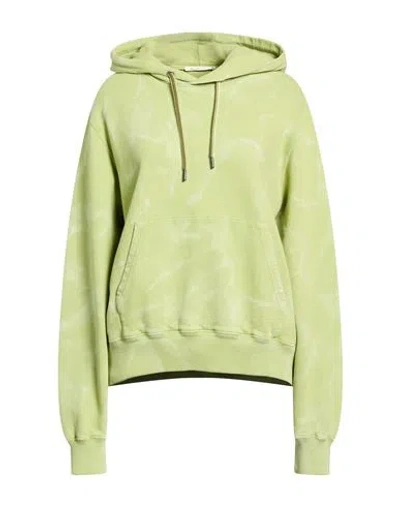 Wood Wood Woman Sweatshirt Light Green Size Xl Cotton