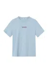 Wood Wood Women's Alma Logo T-shirt In Sky Blue In Blue