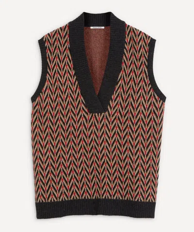 Wood Wood Women's Brianna Broken Tweed Wool Vest
