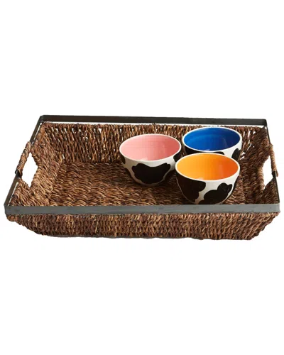 Woodard & Charles 18.5in Rectangular Serving Tray