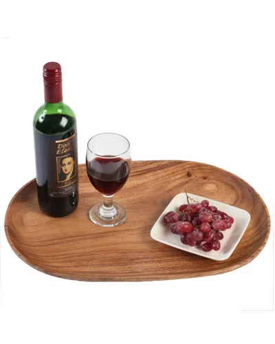 Woodard & Charles 18in Oval Tray