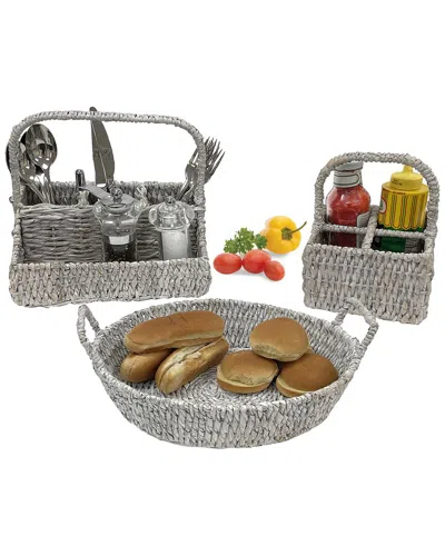 Woodard & Charles 3pc Serving Tray