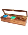 Woodard & Charles 5-compartment Tea Box