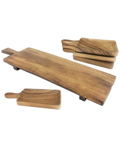 WOODARD & CHARLES WOODARD & CHARLES 5PC ENTERTAINING SERVING SET