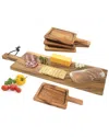 Woodard & Charles 5pc Serving Set In Brown