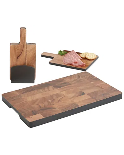 WOODARD & CHARLES WOODARD & CHARLES 5PC TRAY AND PADDLES SET