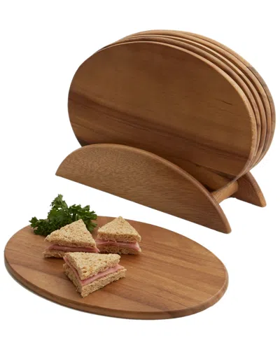 Woodard & Charles 7pc Oval Board Set