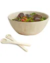 Woodard & Charles Provencal Collection 3pc Salad Bowl & Servers Set
