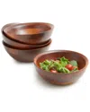 Woodard & Charles Set Of 4 Salad Bowls