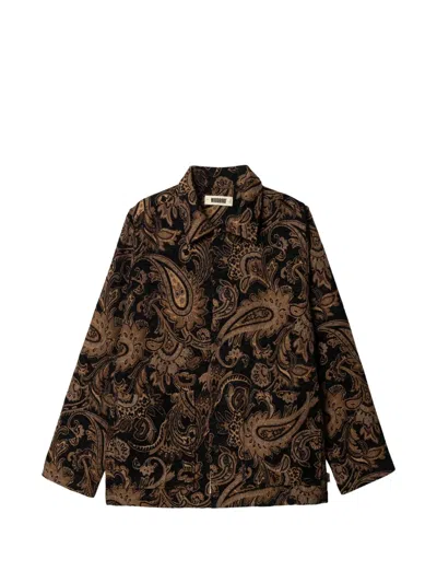 Woodbird Blade Rong Paisley-print Shirt Jacket In Multi