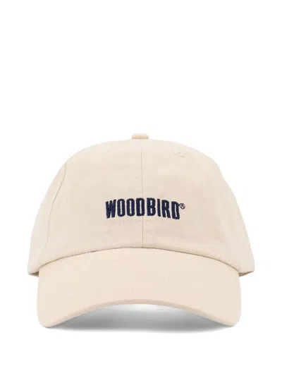 Woodbird Core Embroidered-logo Cotton Cap In Neutral