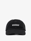 Woodbird Core Twill Cotton Baseball Hat In Black