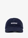 Woodbird Core Twill Cotton Baseball Hat In Blue